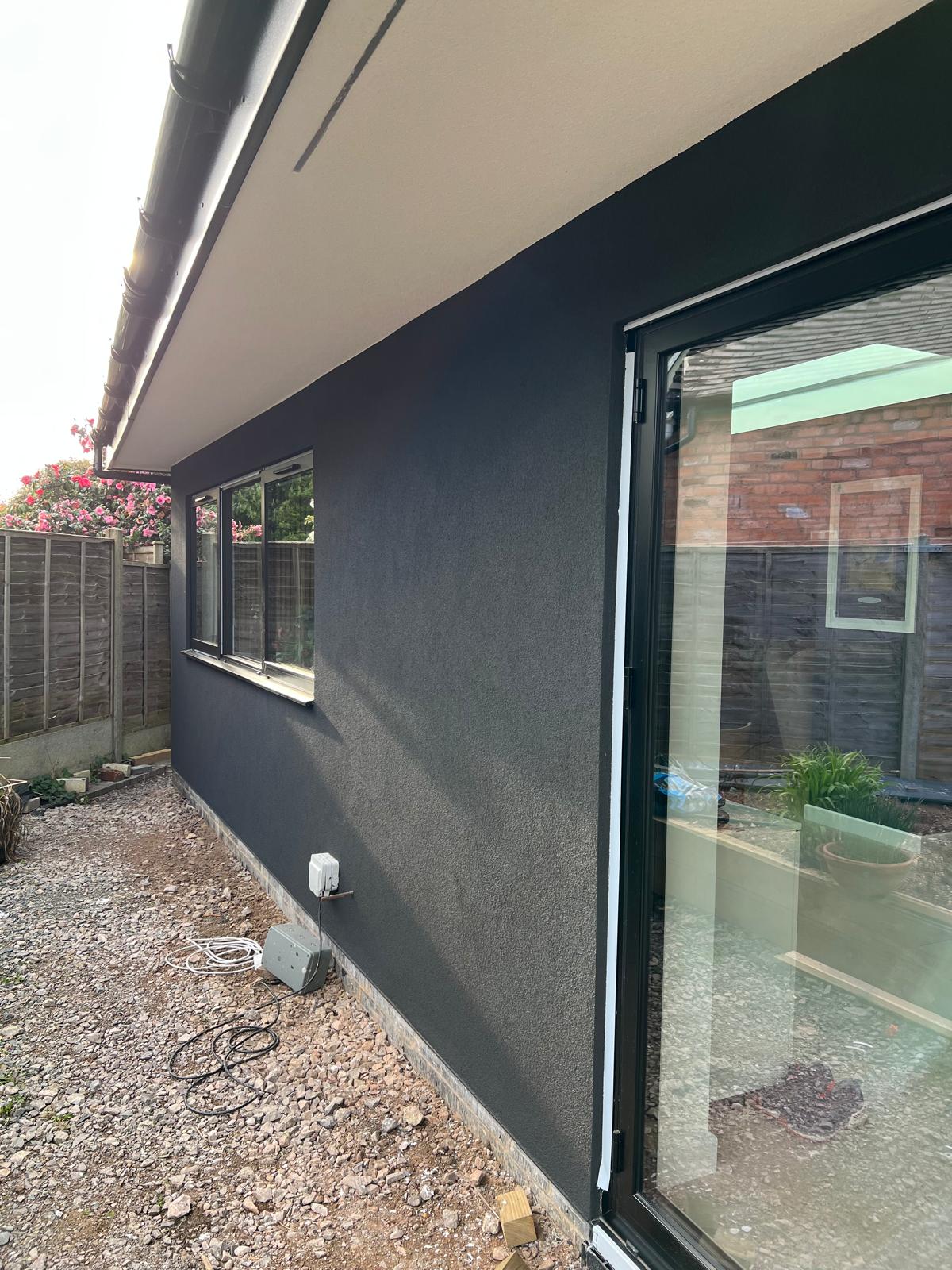 After: smooth black silicone render